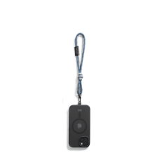 Grey-Blue Wrist Lanyard - Cord